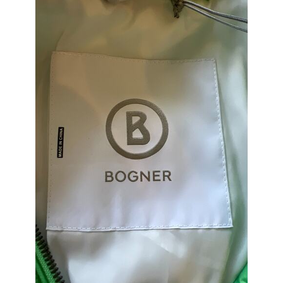 NWT $590 Bogner Green Laia Short Sleeve Full-Zip Quilted Jacket Size M , 8. 38 - Picture 12 of 14